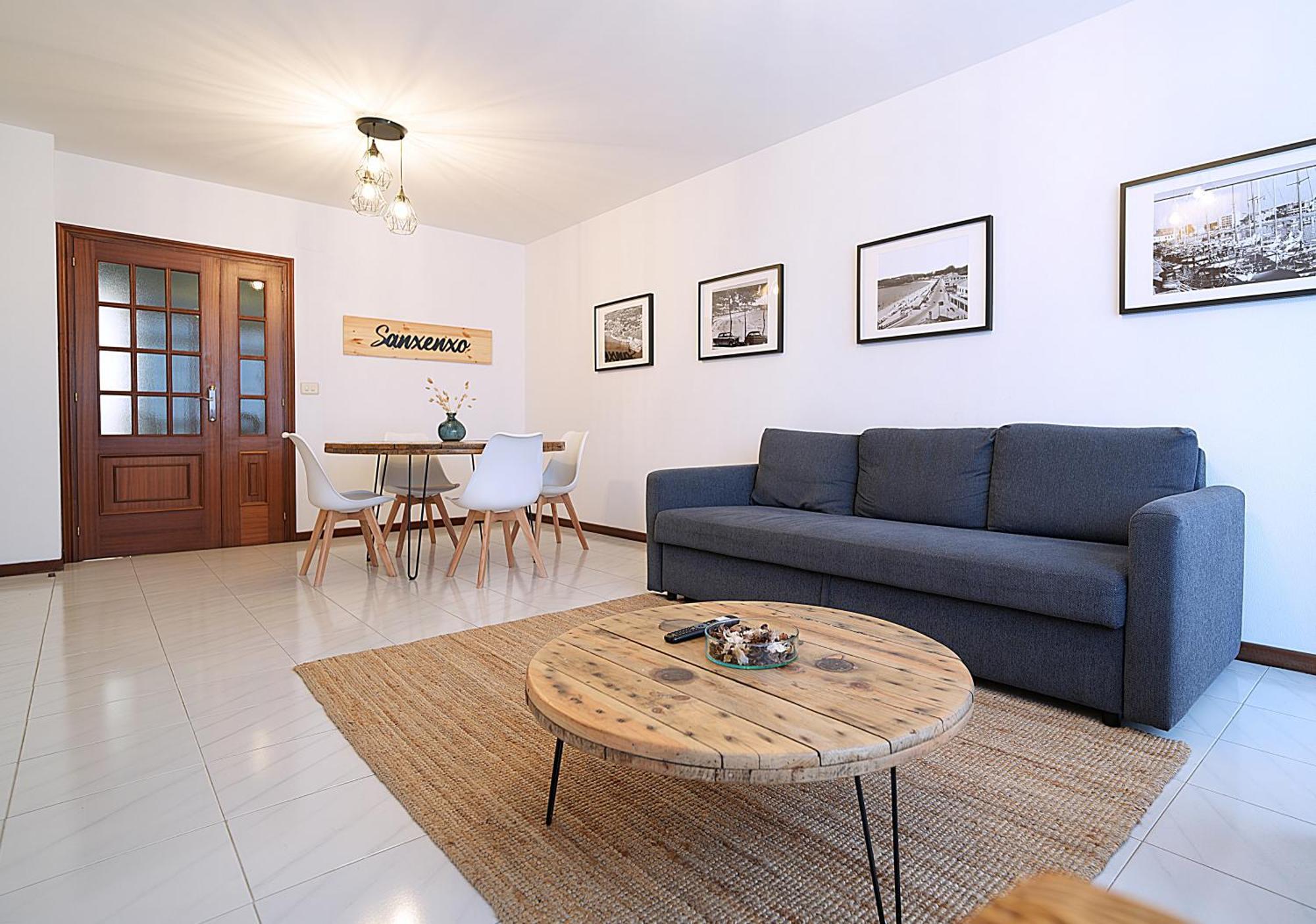 Apartamento De Playa En Sanxenxo Con Parking Dış mekan fotoğraf
